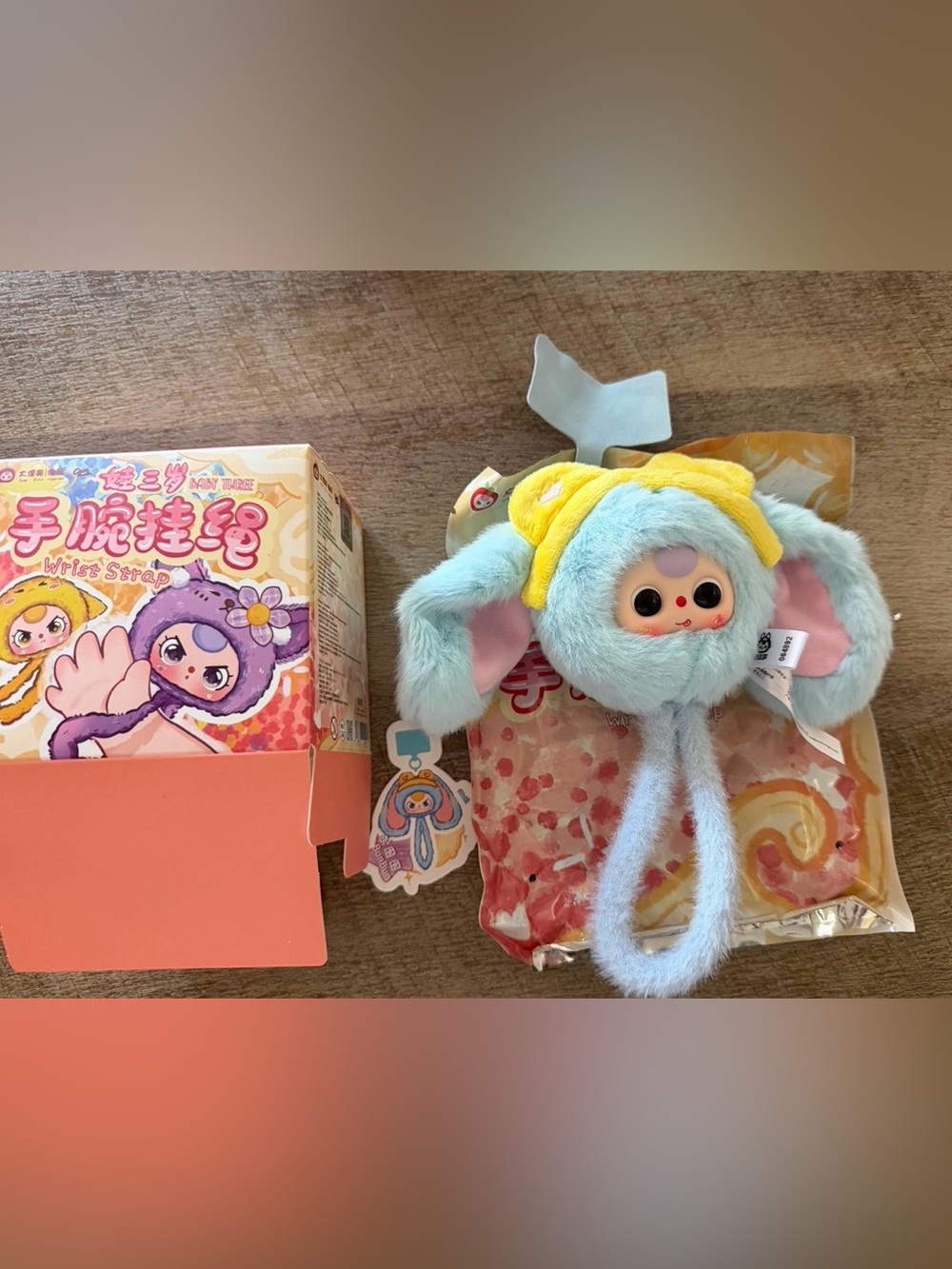 Baby Three Wrist Strap - BunBun